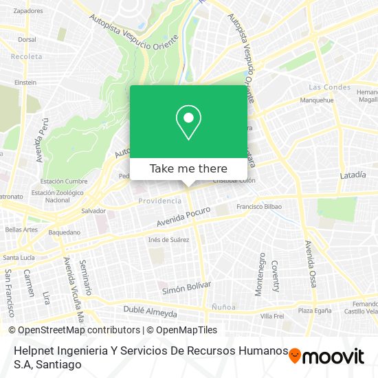Helpnet Ingenieria Y Servicios De Recursos Humanos S.A map