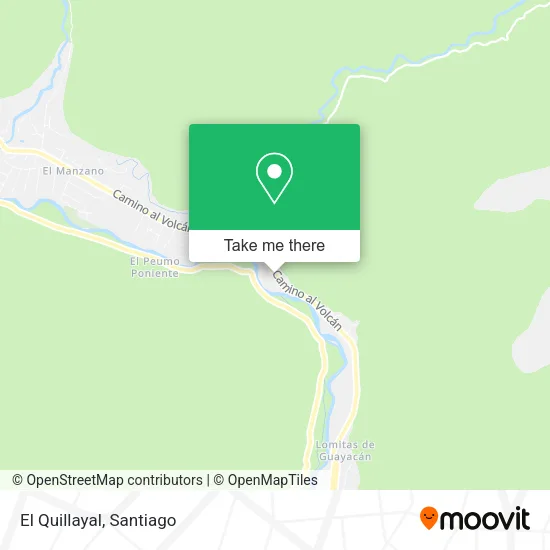 El Quillayal map