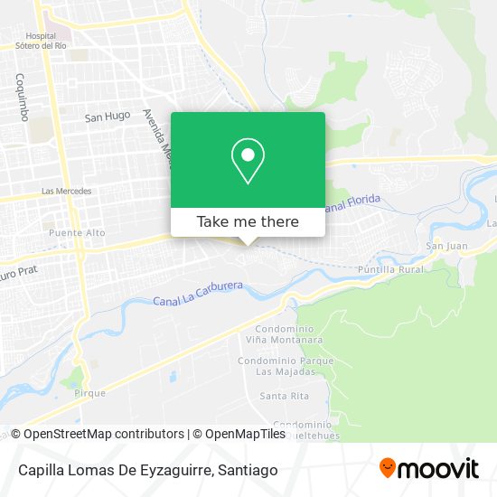 Capilla Lomas De Eyzaguirre map