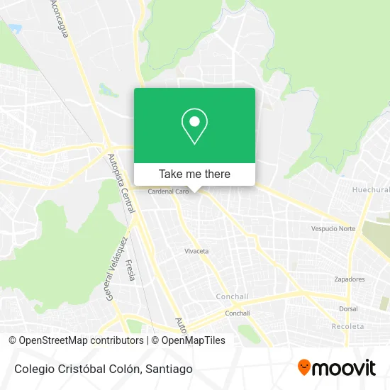 Colegio Cristóbal Colón map