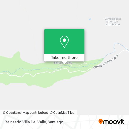 Balneario Villa Del Valle map