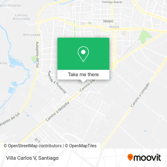 Villa Carlos V map