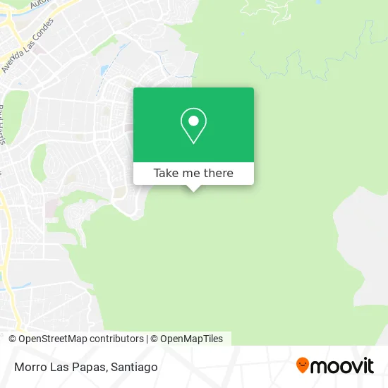 Morro Las Papas map