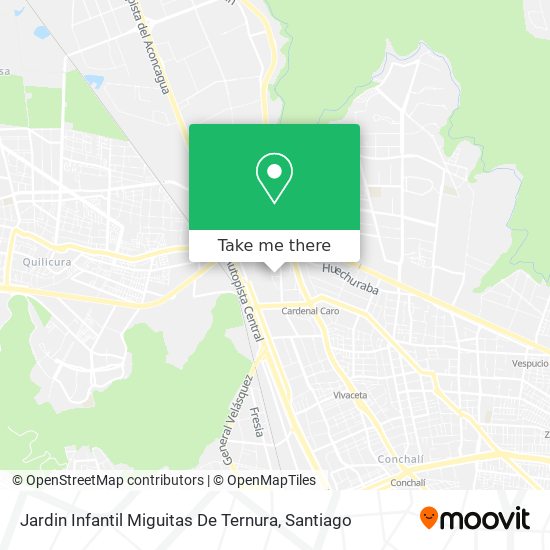 Jardin Infantil Miguitas De Ternura map