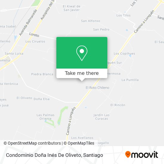 Condominio Doña Inés De Oliveto map