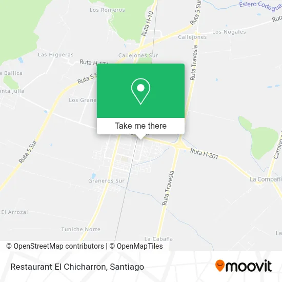 Restaurant El Chicharron map