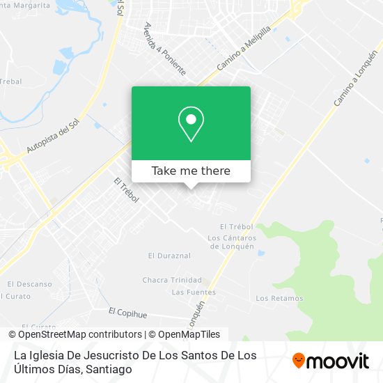 Mapa de La Iglesia De Jesucristo De Los Santos De Los Últimos Días