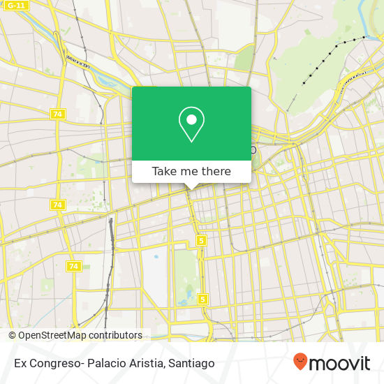 Ex Congreso- Palacio Aristia map