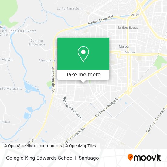 Colegio King Edwards School I map