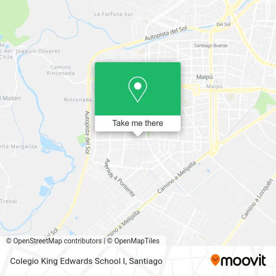 Colegio King Edwards School I map