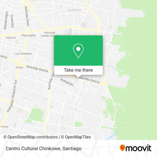 Centro Cultural Chinkowe map