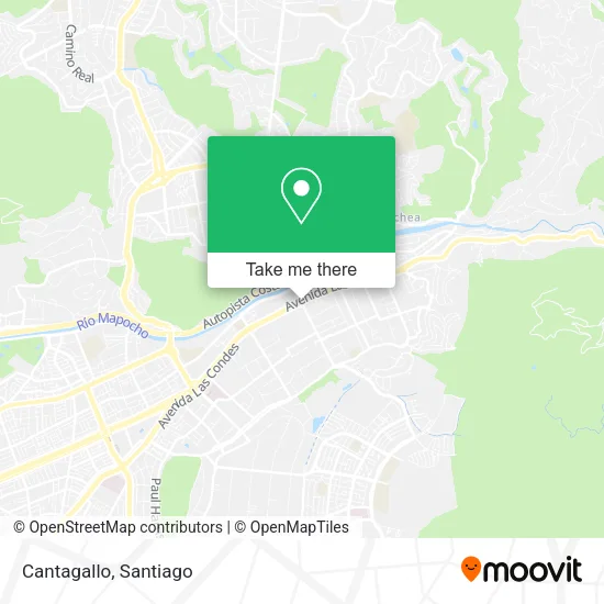 Cantagallo map
