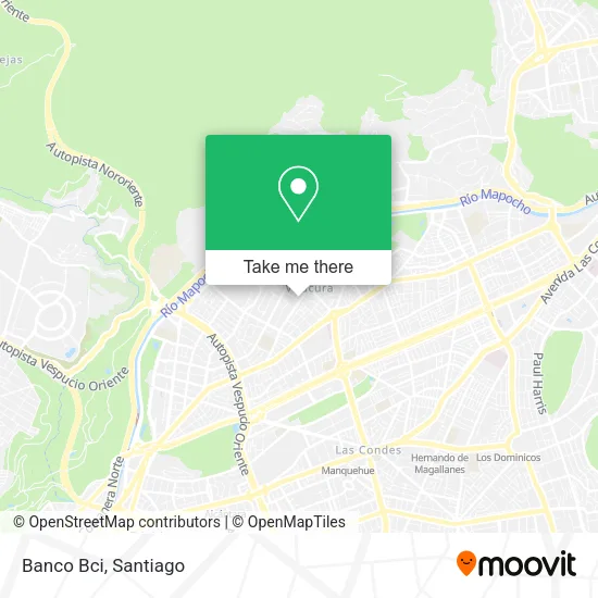 Banco Bci map