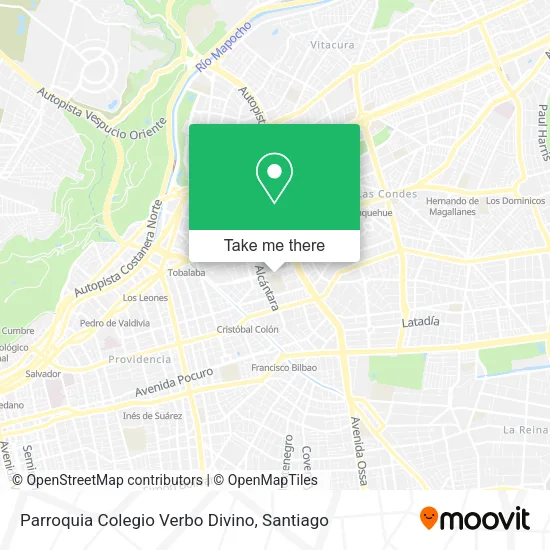 Parroquia Colegio Verbo Divino map