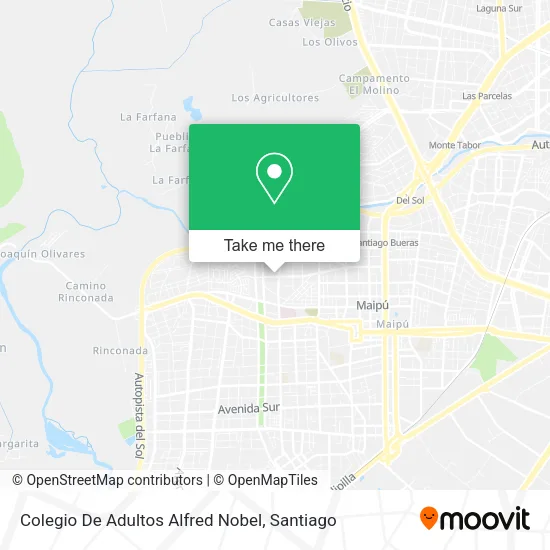 Colegio De Adultos Alfred Nobel map