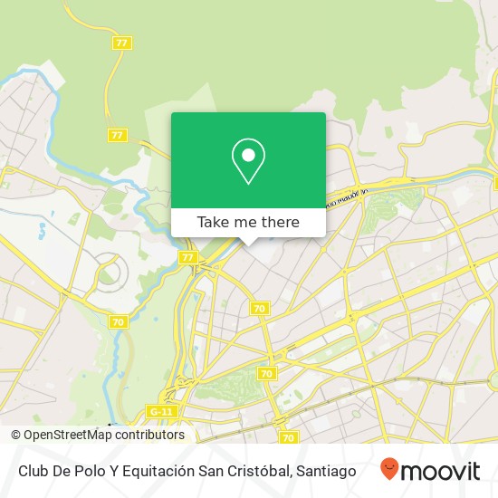 Club De Polo Y Equitación San Cristóbal map