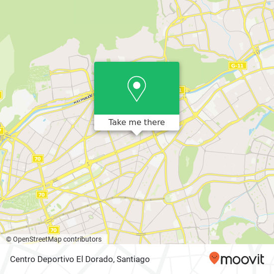 Centro Deportivo El Dorado map