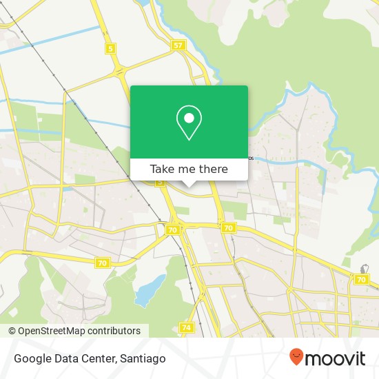 Google Data Center map