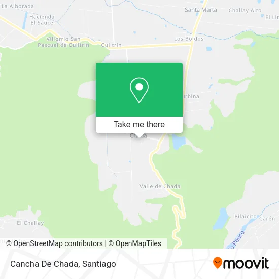 Cancha De Chada map