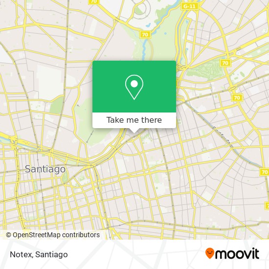 Mapa de Notex