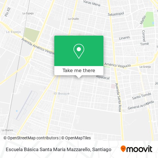 Escuela Básica Santa María Mazzarello map