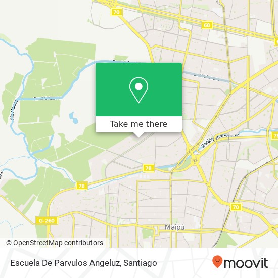 Escuela De Parvulos Angeluz map