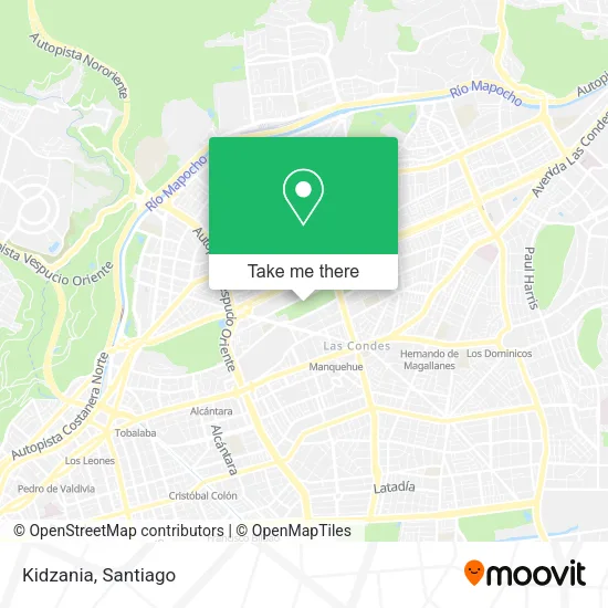 Mapa de Kidzania