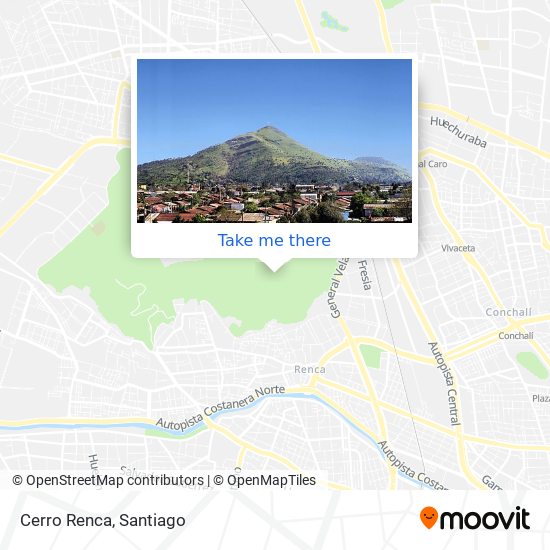 Cerro Renca map