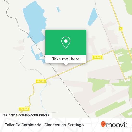 Taller De Carpinteria - Clandestino map