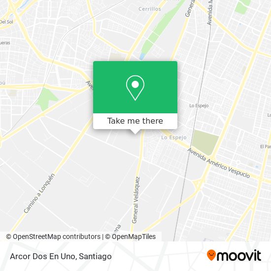 Arcor Dos En Uno map