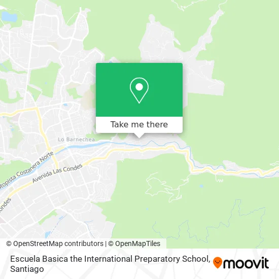 Escuela Basica the International Preparatory School map