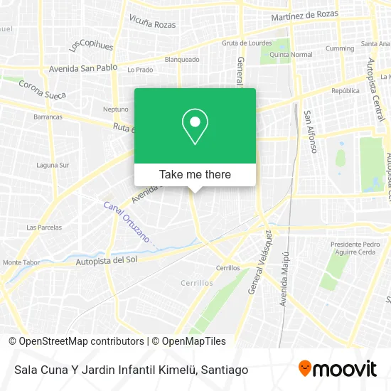 Sala Cuna Y Jardin Infantil Kimelü map