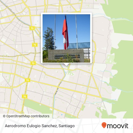 Aerodromo Eulogio Sanchez map