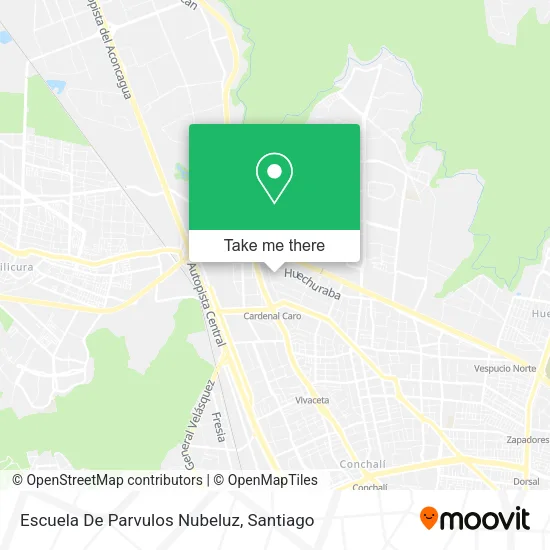 Escuela De Parvulos Nubeluz map