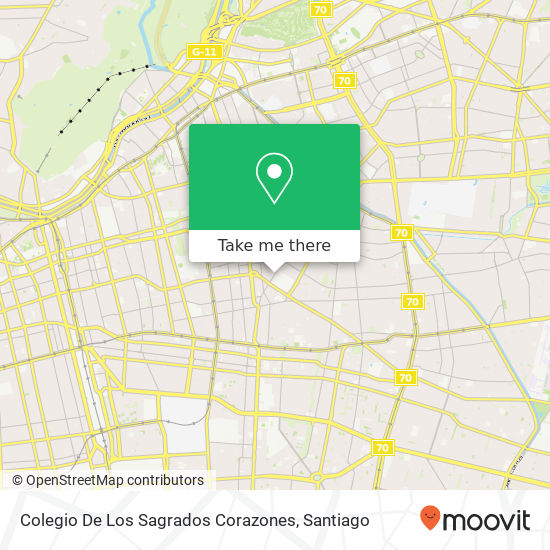 Colegio De Los Sagrados Corazones map