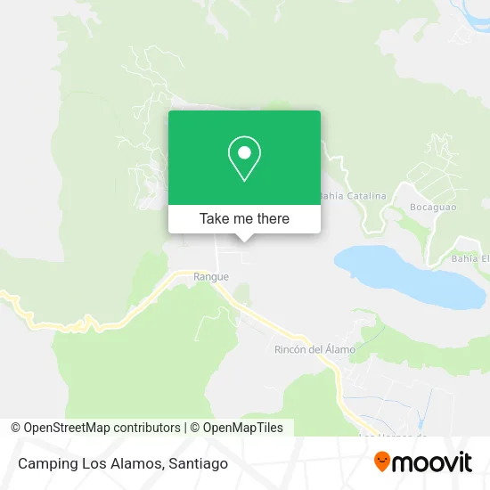 Camping Los Alamos map