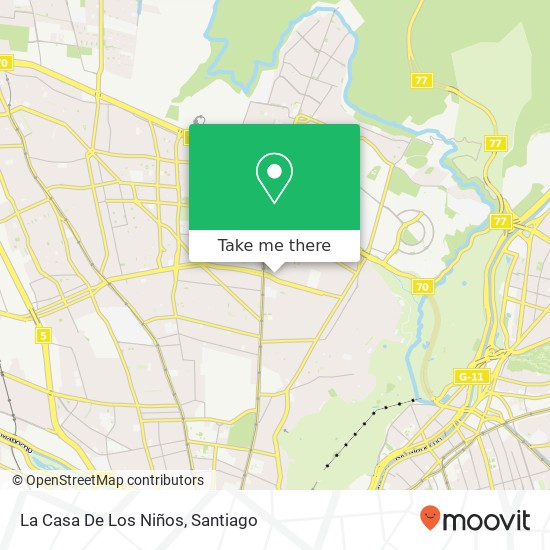 La Casa De Los Niños map