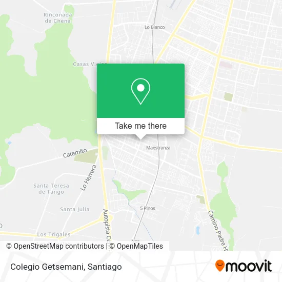 Colegio Getsemani map
