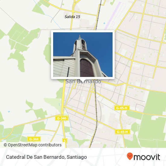 Mapa de Catedral De San Bernardo