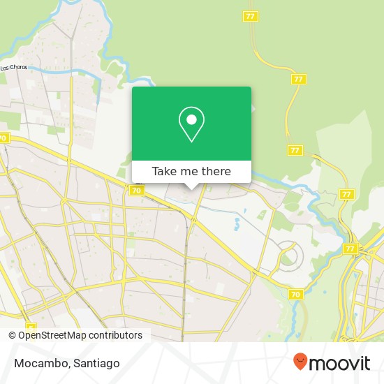 Mocambo map