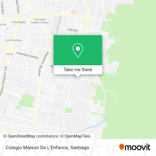 Colegio Maison De L'Enfance map