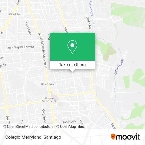 Colegio Merryland map