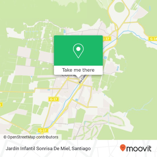 Mapa de Jardín Infantil Sonrisa De Miel