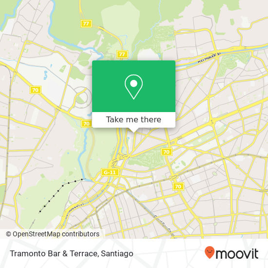 Tramonto Bar & Terrace map