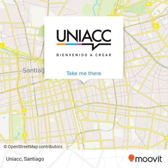 Uniacc map