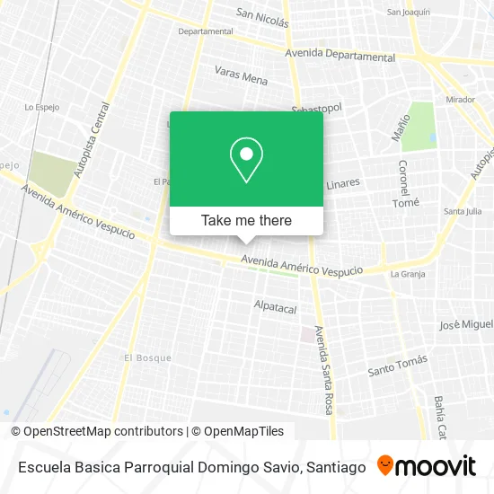 Escuela Basica Parroquial Domingo Savio map