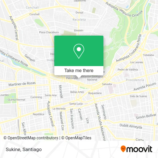 Sukine map