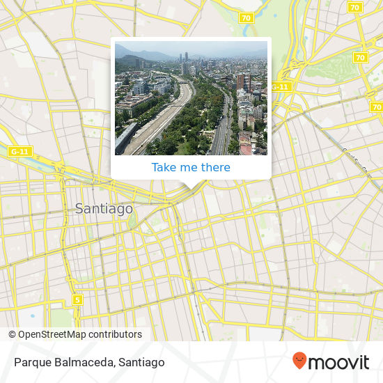 Parque Balmaceda map