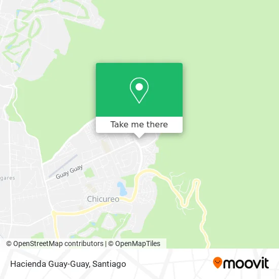 Hacienda Guay-Guay map