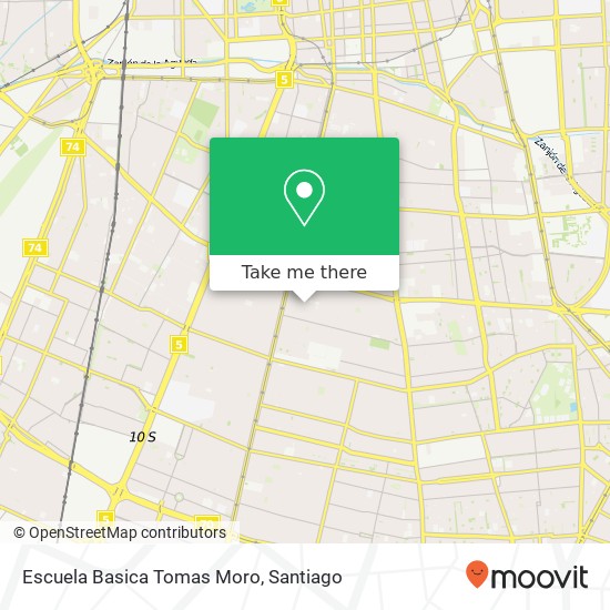 Escuela Basica Tomas Moro map
